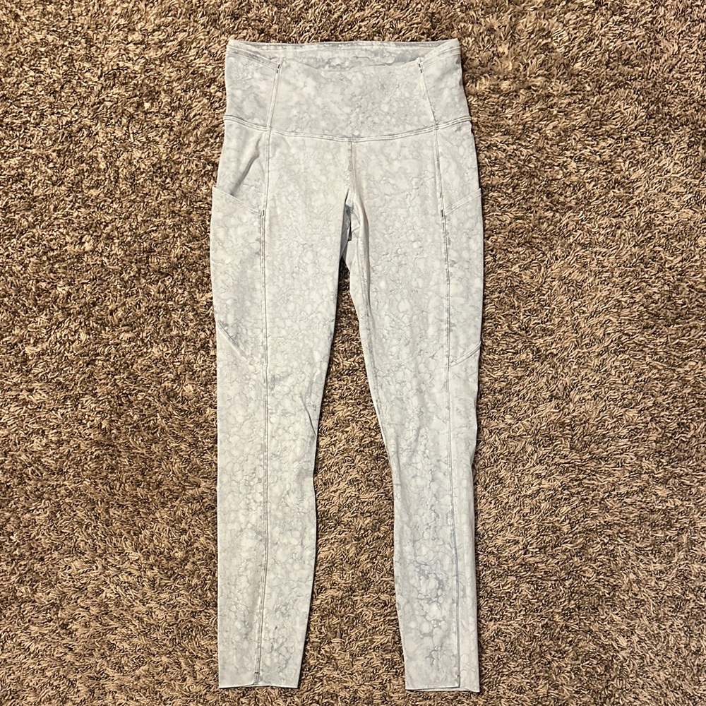 Lululemon Fast And Free Tight Nulux 25” Size 6